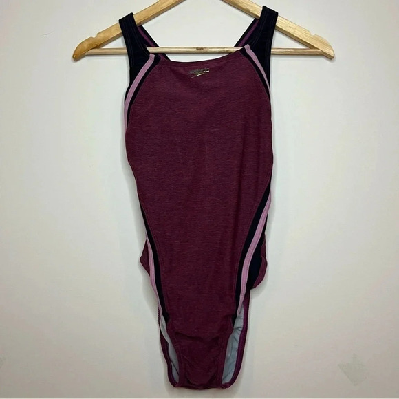 SPEEDO Quantum Splice Athletic One Piece Swimsuit - Picture 2 of 8